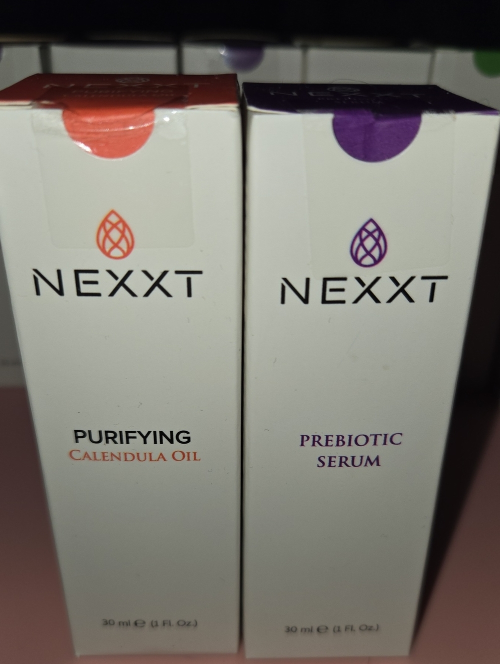 NEXXT Purifying Calendula Oil & Prebiotic Serum Set